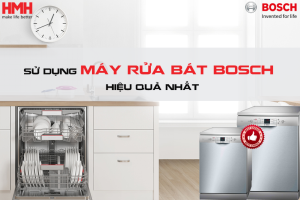 Những câu hỏi thường gặp khi sử dụng Máy rửa bát Bosch