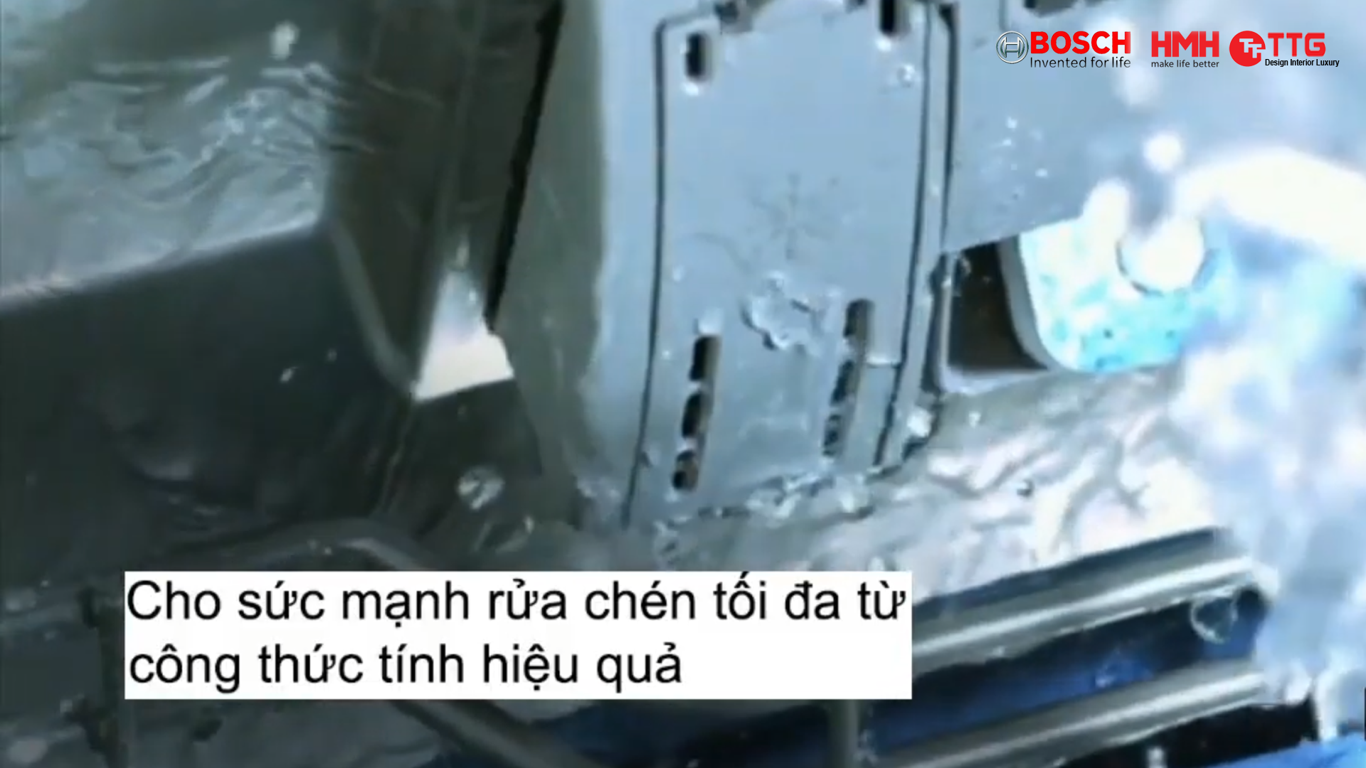 Dosage Assist tối đa hóa hiệu quả viên tẩy rửa trong máy rửa chén Bosch