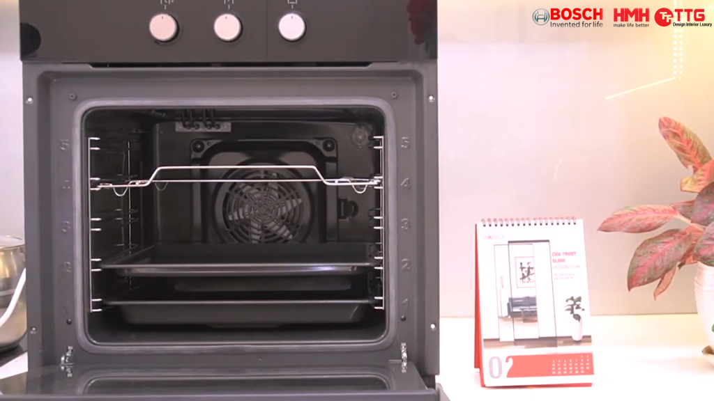 Lò nướng Bosch âm tủ series 4 HBS534BS0B nhập khẩu Ba Lan